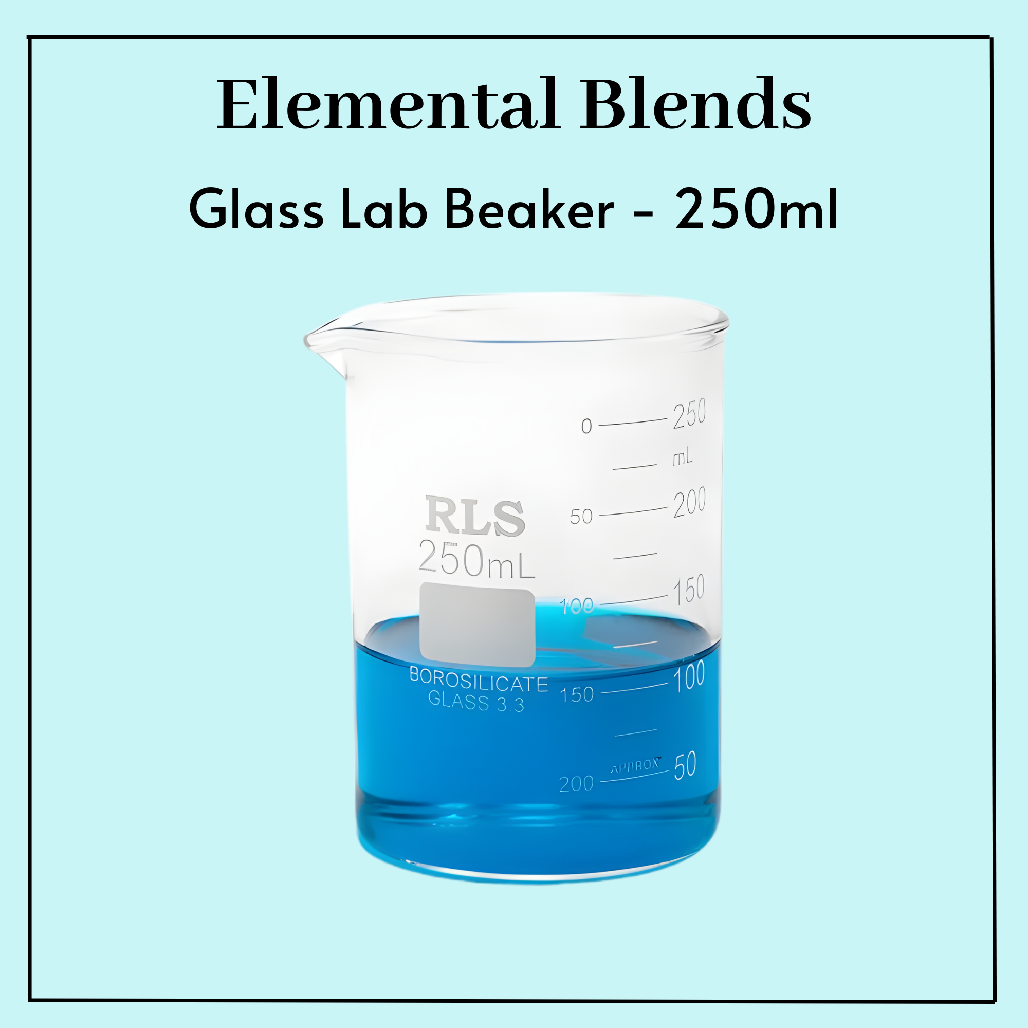 Glass Lab Beaker 250ml